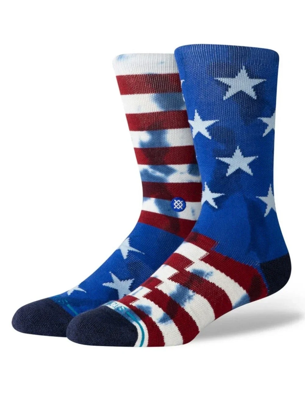 NWT Men's The Banner Stance Patriotic Crew Socks